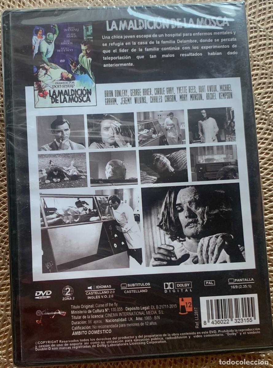 Cine: LA MALDICION DE LA MOSCA (Don Sharp, 1965) - Foto 2