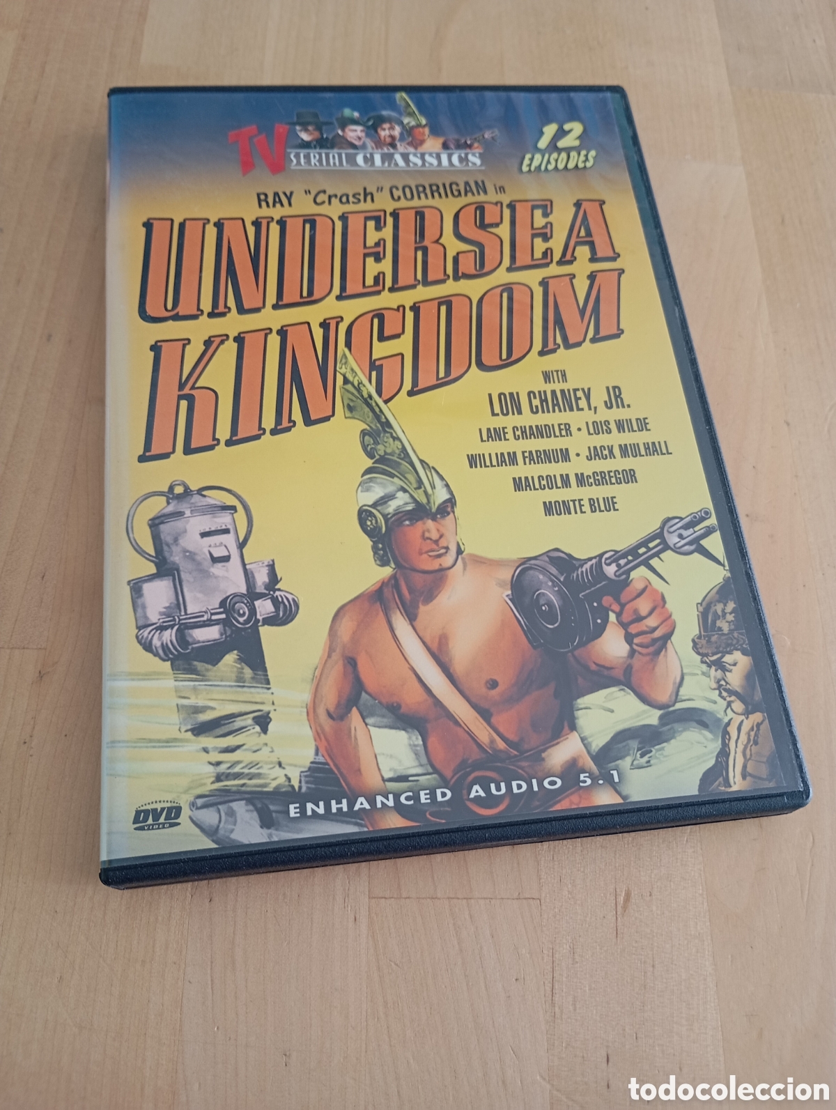 Cine: Undersea Kingdom Dvd 12 Episodes Lon Chaney Jr. Ray Crash Corrigan TV Serial Classics