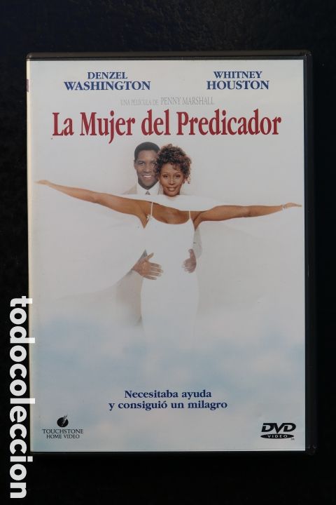 Cine: DVD. LA MUJER DEL PREDICADOR. Whitney Houston y Denzel Washington. Muy buen estado.