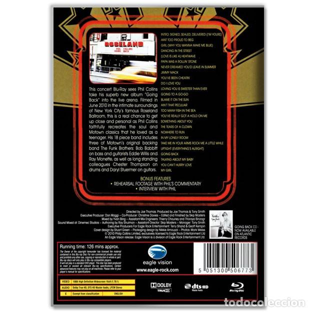Cine: PHIL COLLINS GOING BACK DVD (Musical) - Foto 2