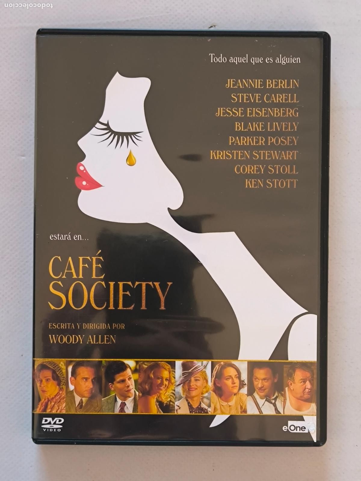 Kino: DVD CAFE SOCIETY - WOODY ALLEN (223w)