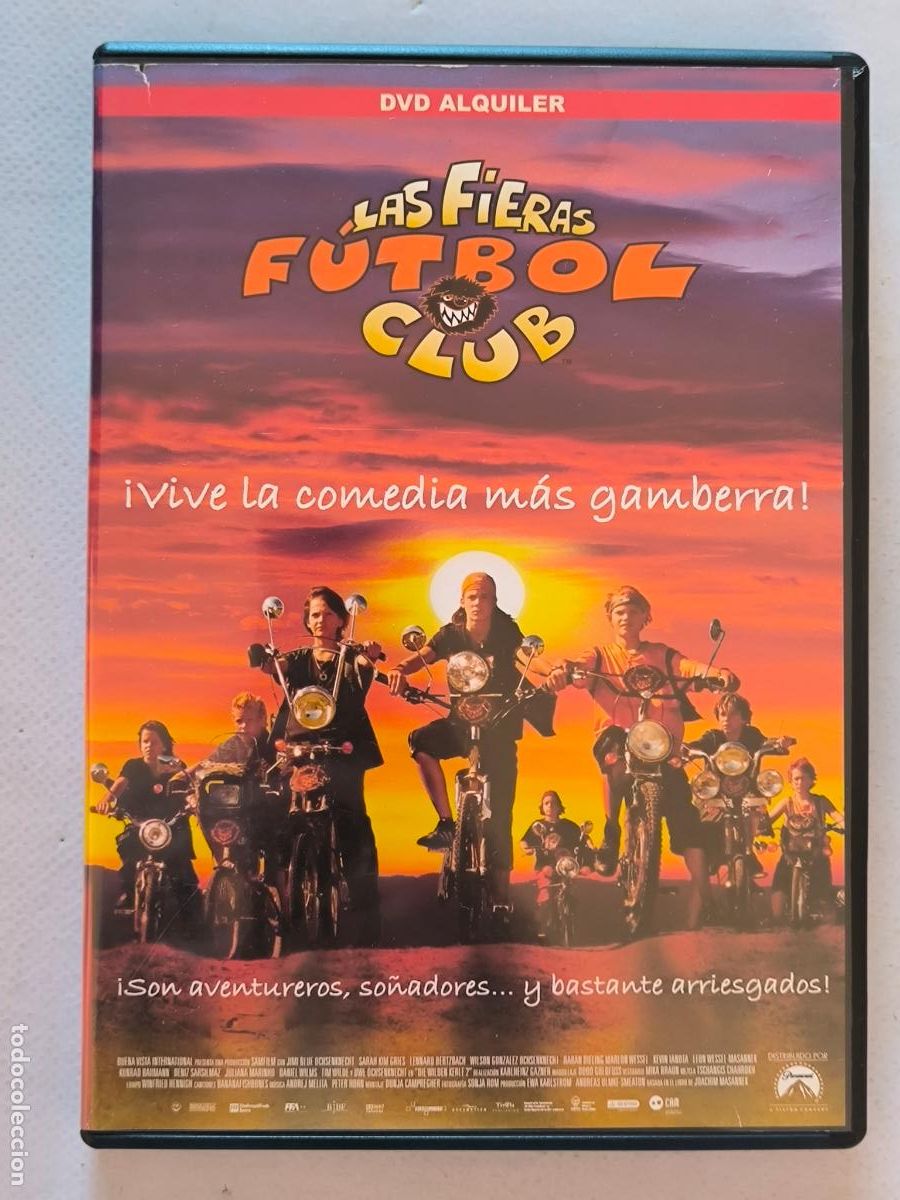 Cine: DVD LAS FIERAS FUTBOL CLUB - EDICION DE ALQUILER - LEER DESCRIPCION (223)