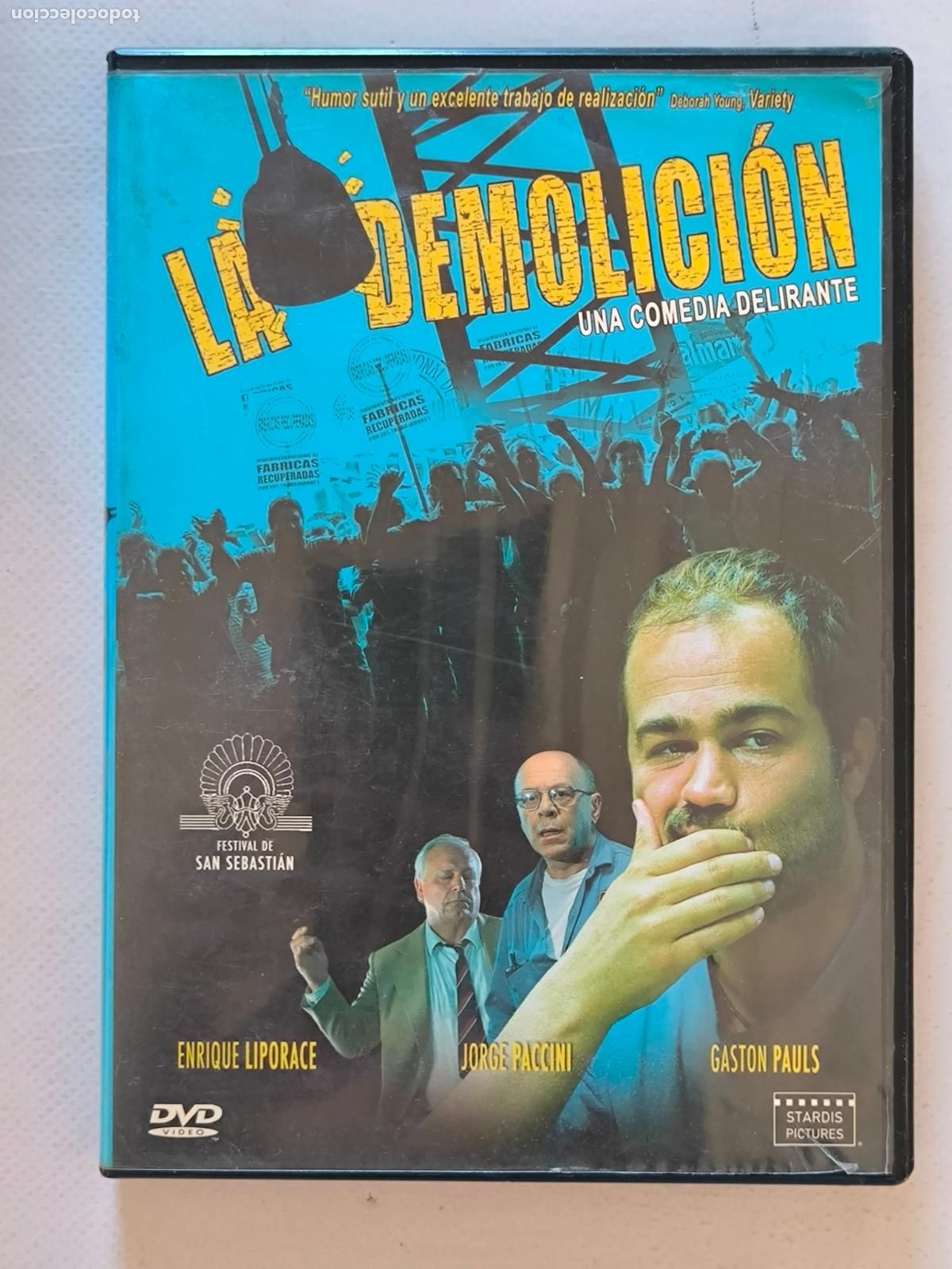 Cine: DVD LA DEMOLICION - GASTON PAULS - LEER DESCRIPCION (223)