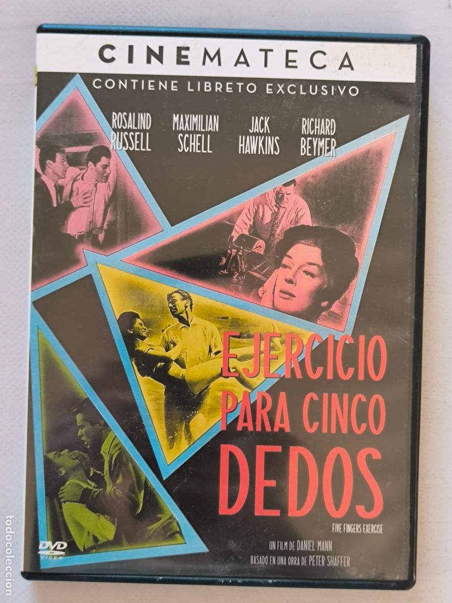 Cine: DVD EJERCICIO PARA CINCO DEDOS - DANIEL MANN (224w)