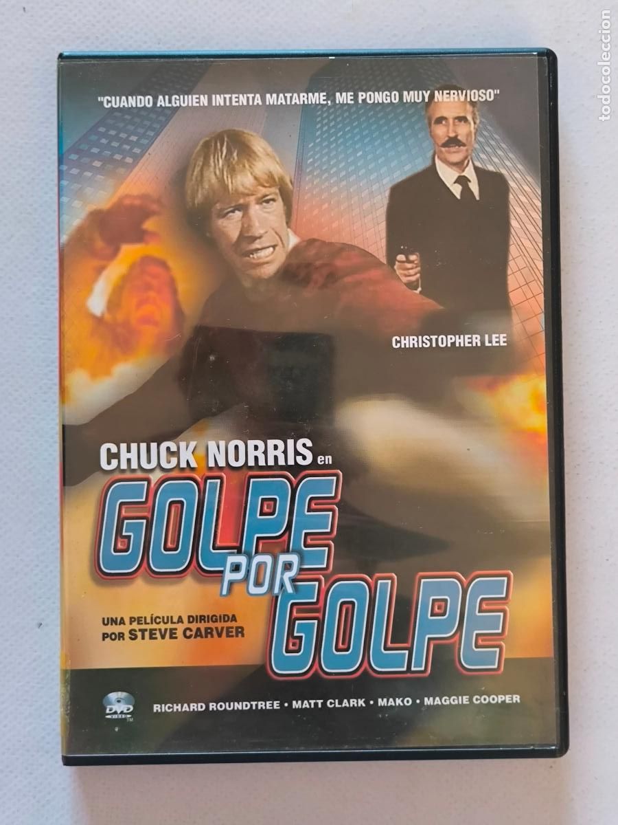 Cine: DVD GOLPE POR GOLPE - CHUCK NORRIS, CHRISTOPHER LEE (225)