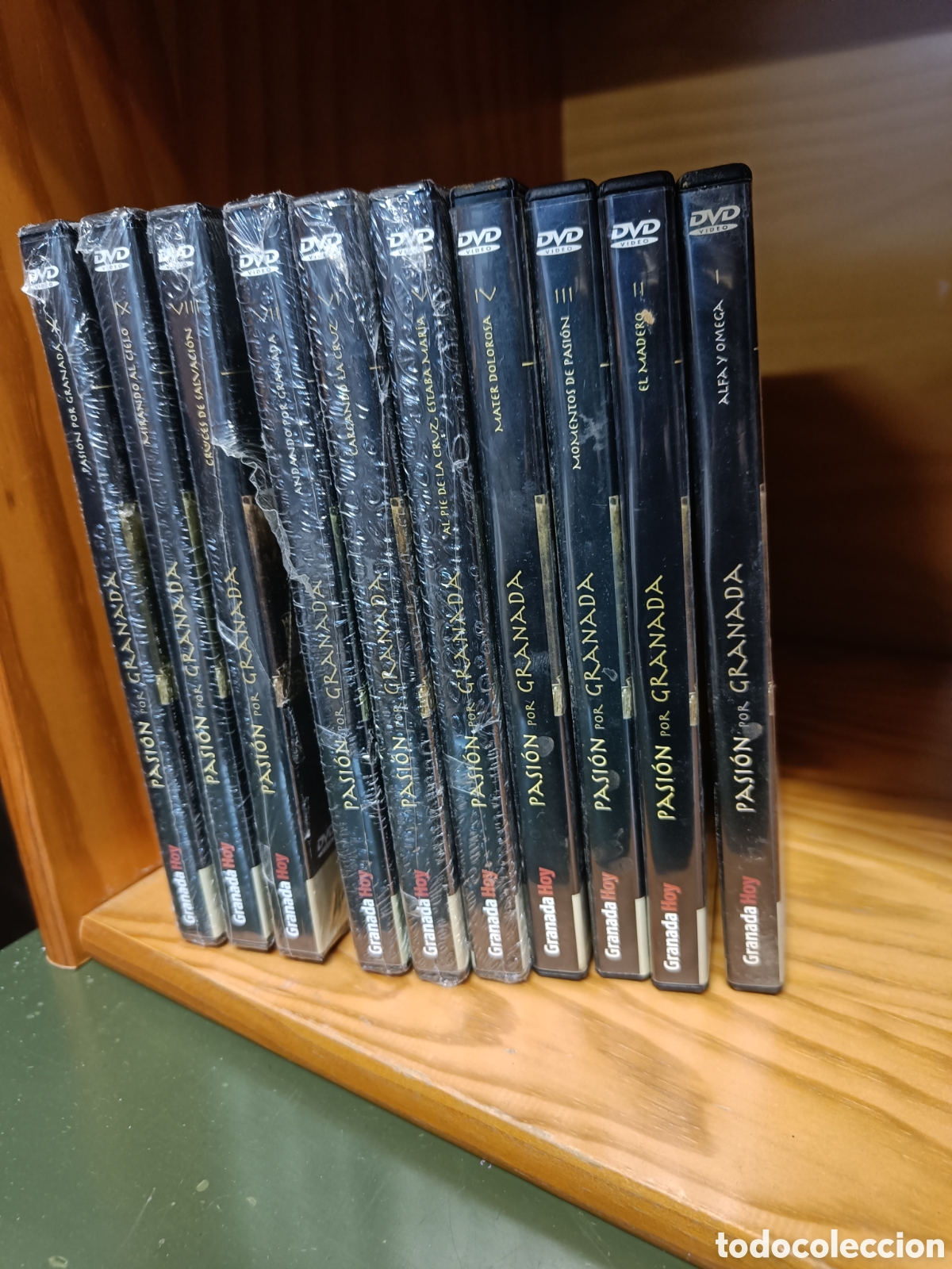 Cine: PASI&Oacute;N POR GRANADA. SEMANA SANTA EN GRANADA COLECCI&Oacute;N DE GRANADA HOY EN 10 DVD&acute;S