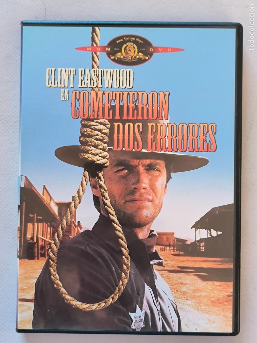 Cine: DVD COMETIERON DOS ERRORES - CLINT EASTWOOD (227)