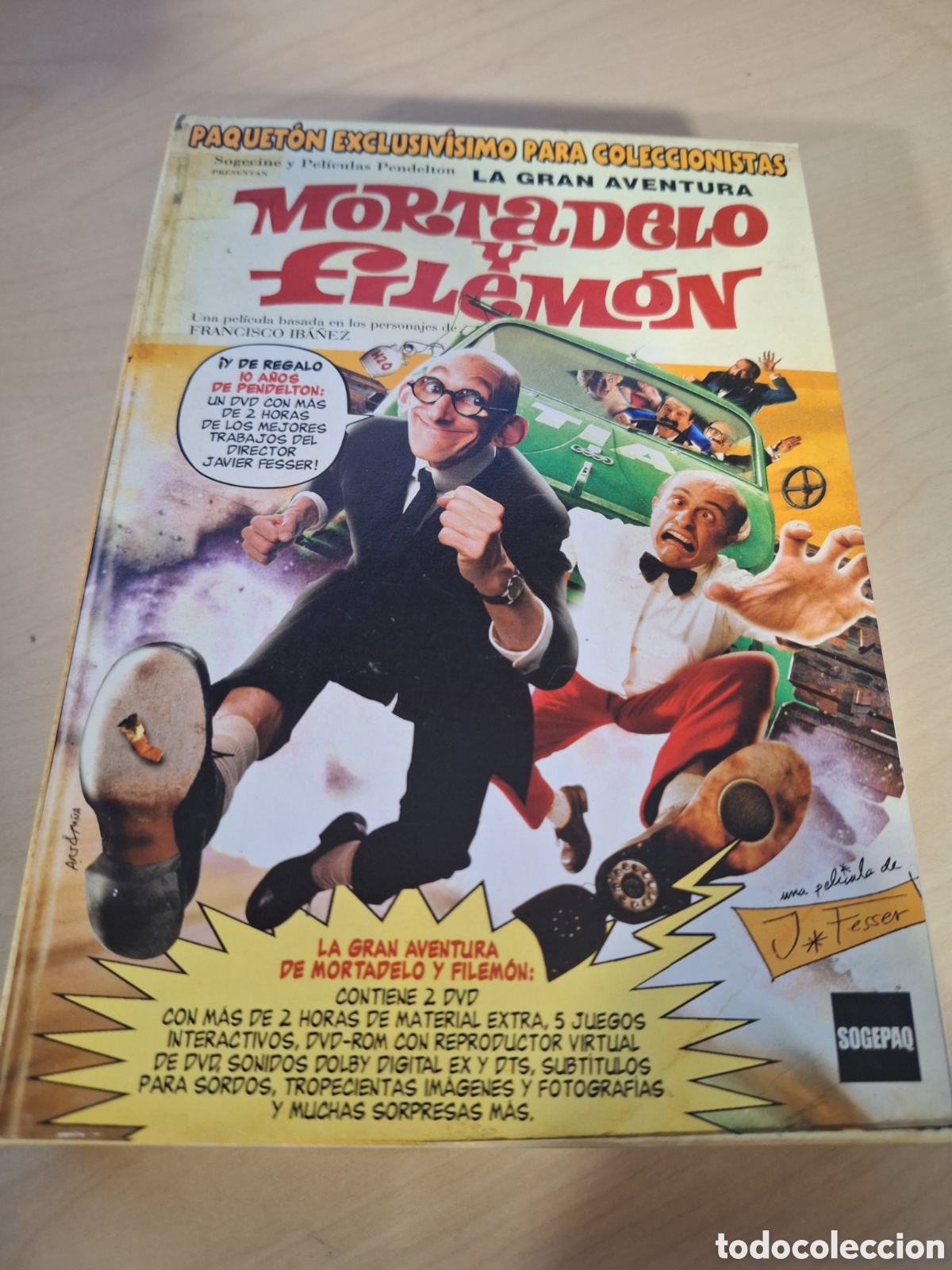 Cine: RD27 mortadelo y filemon edicion coleccionista DVD SEGUNDAMANO