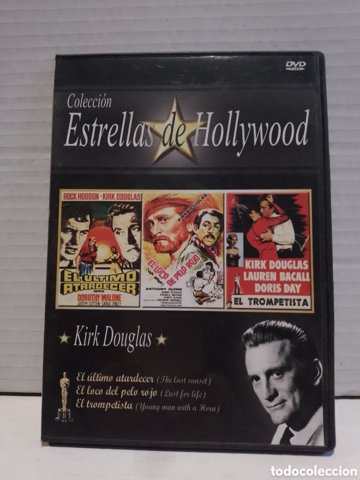 Cin&eacute;ma: DVD EL ULTIMO ATARDECER / EL LOCO DEL PELO ROJO / EL TROMPETISTA - CAJA FINA