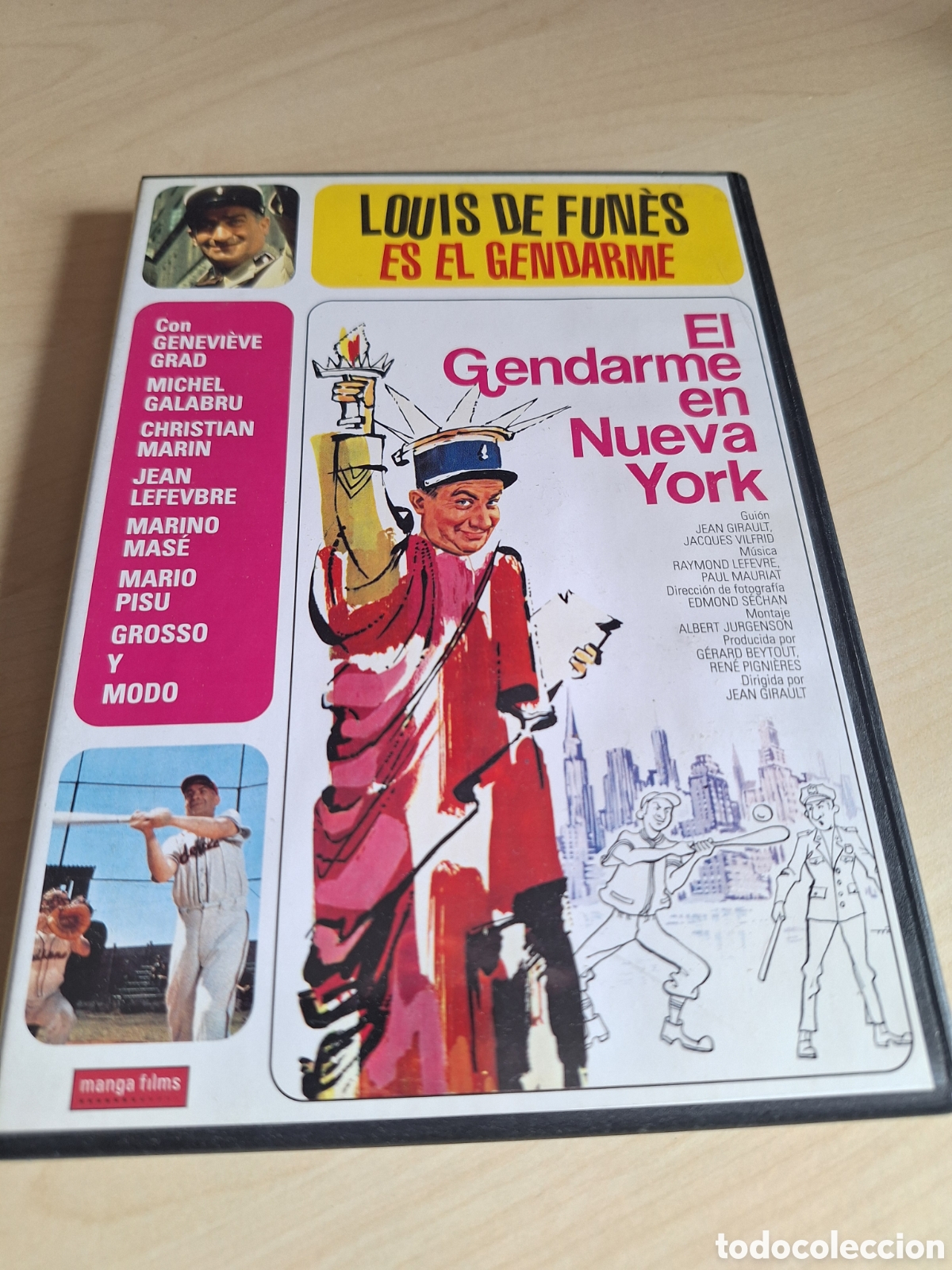 Kino: RD21 el gendarme en nueva york DVD SEGUNDAMANO