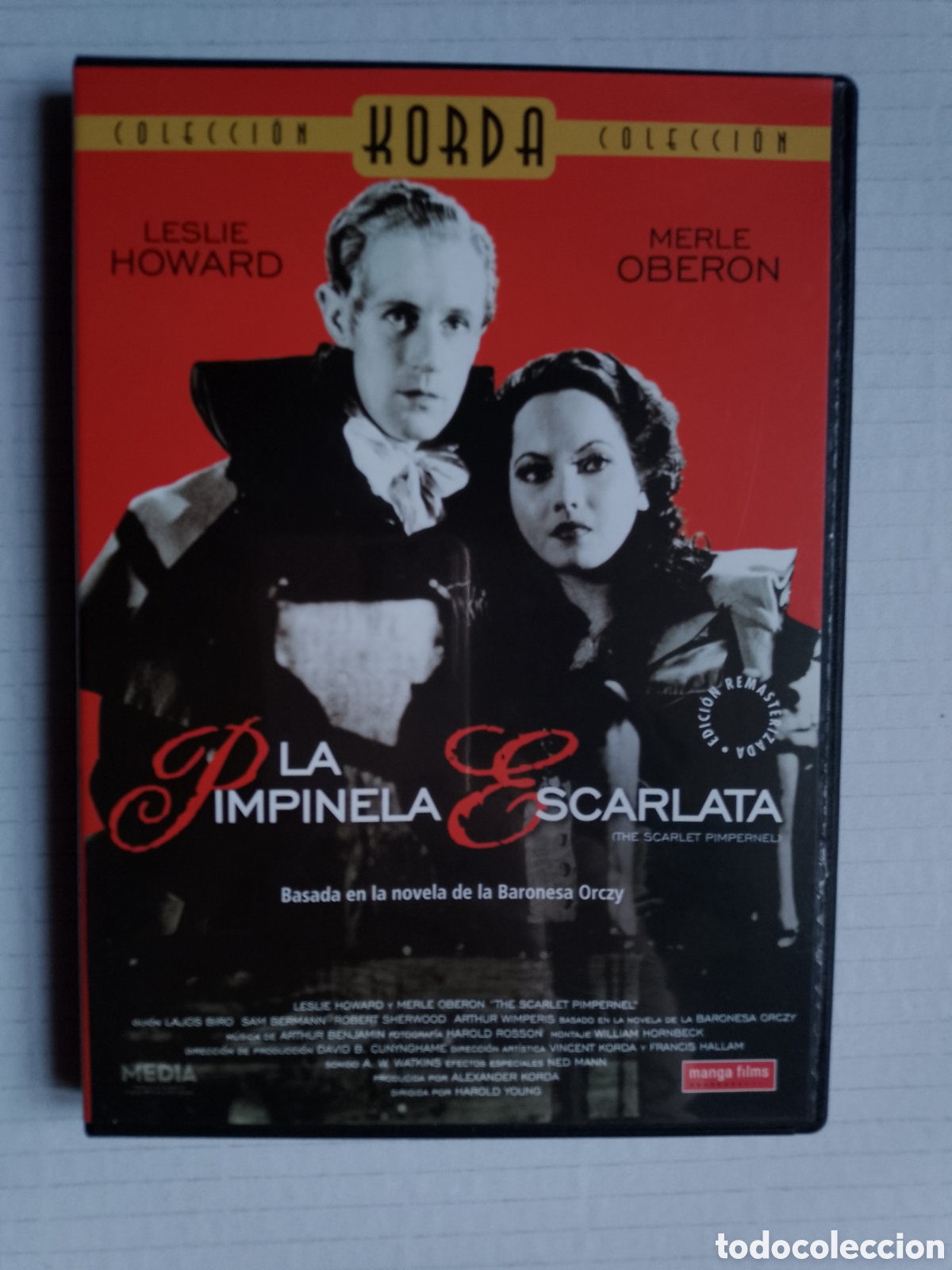 Cine: LA PIMPINELA ESCARLATA - DVD