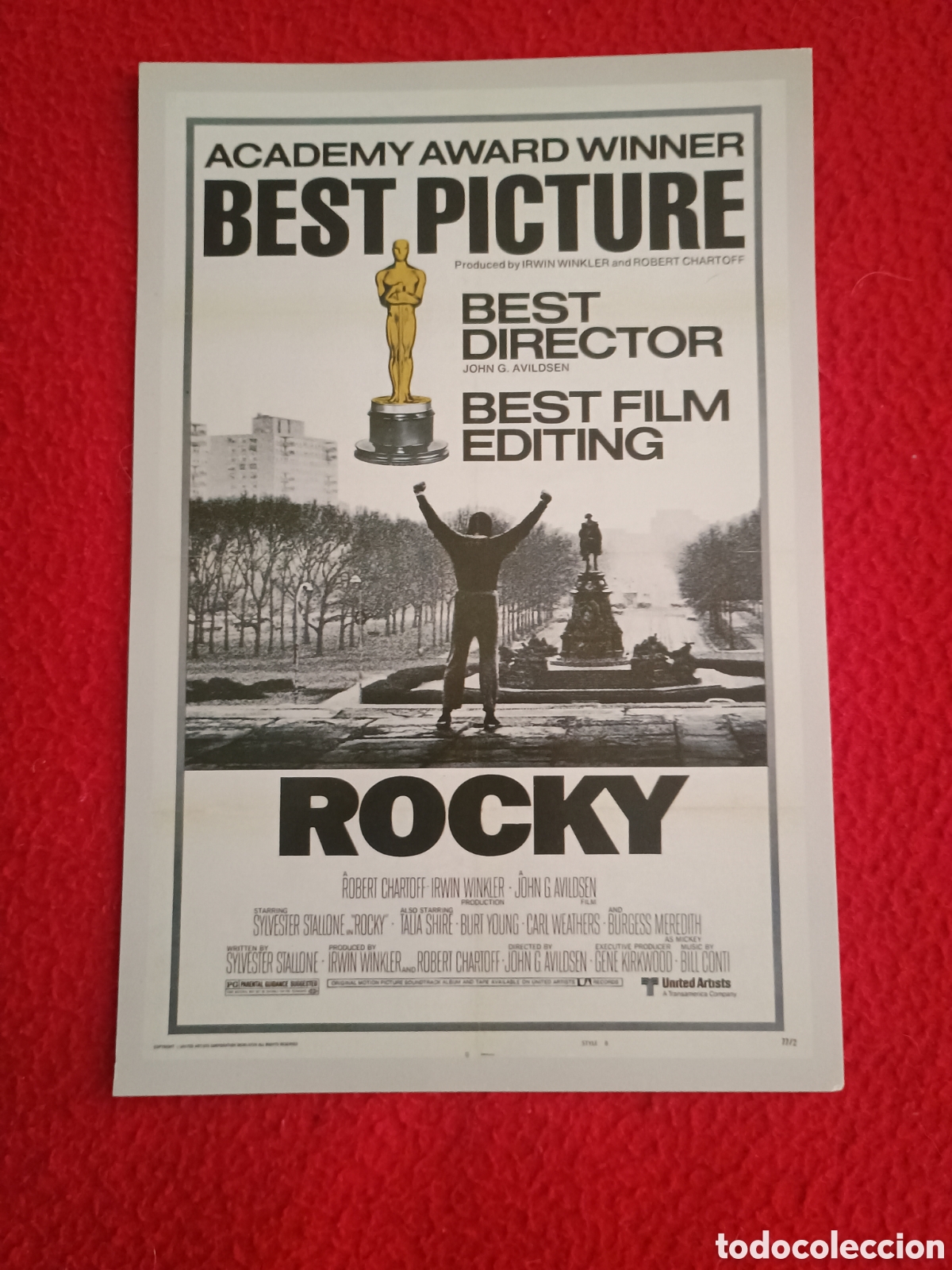 Cine: Folleto - Rocky sylvester stallone