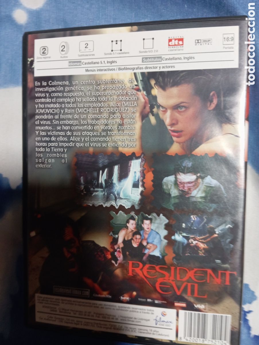 Cine: DVD Resident Evil Filmax - Foto 2