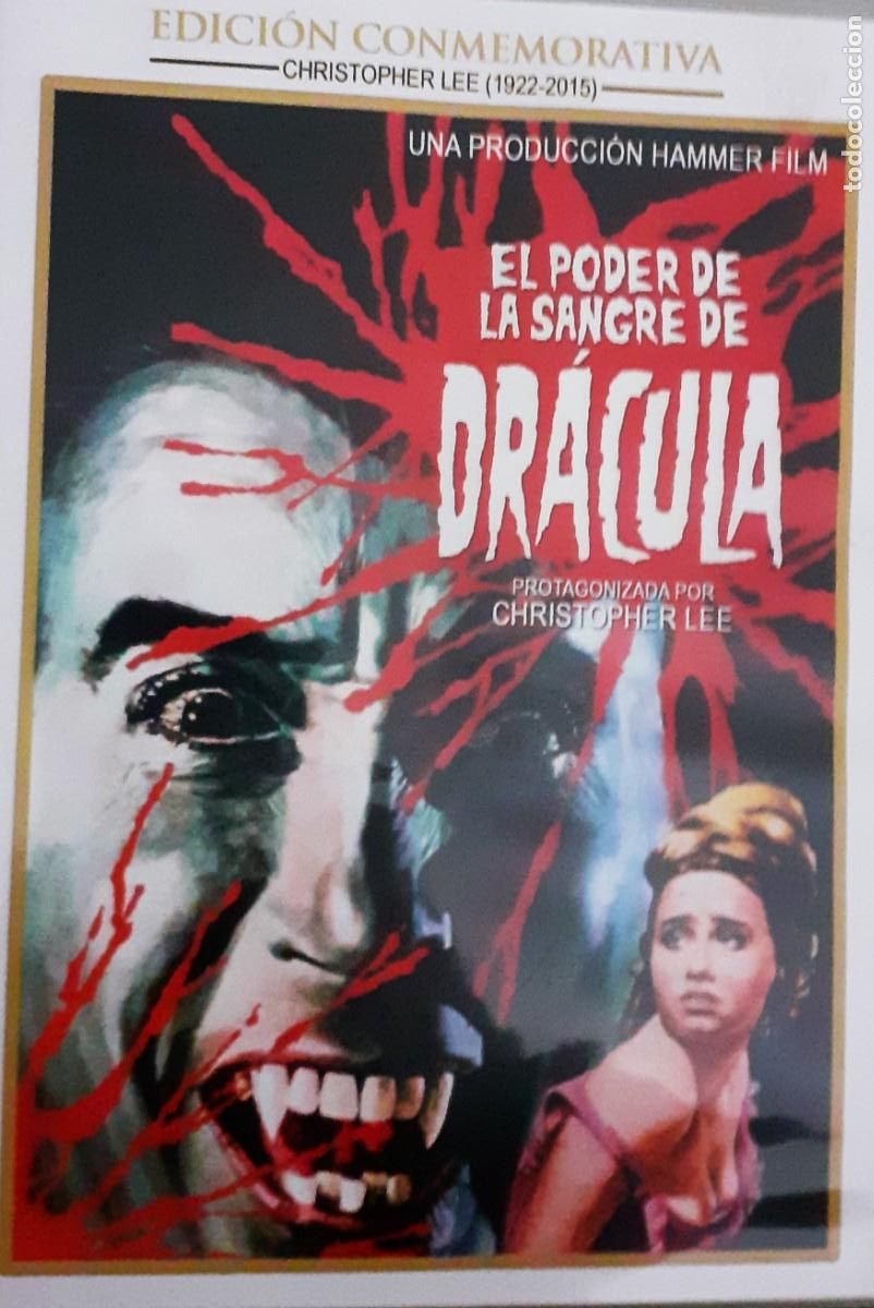 Cine: EL PODER DE LA SANGRE DE DRACULA. CINE EN DVD. COLECCION. - Foto 1