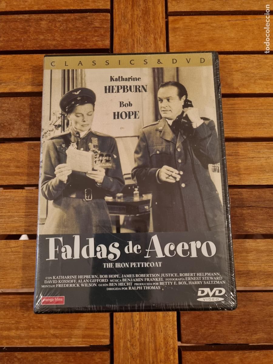 Cine: Faldas de acero - DVD nuevo - The Iron Petticoat