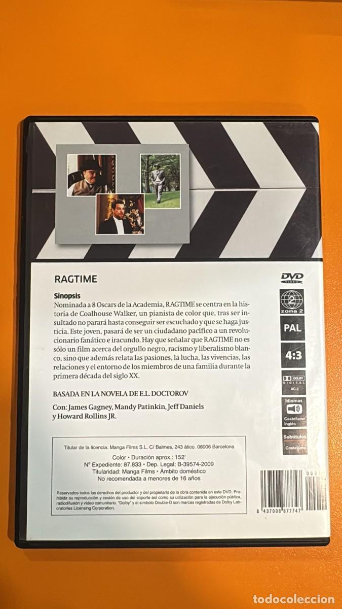 Cine: Ragtime [DVD] edici&oacute;n SLIM - Foto 2