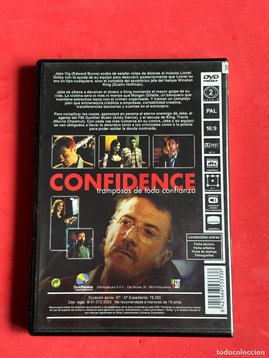 Cine: Confidence (DVD) Dustin Hoffman - Foto 2