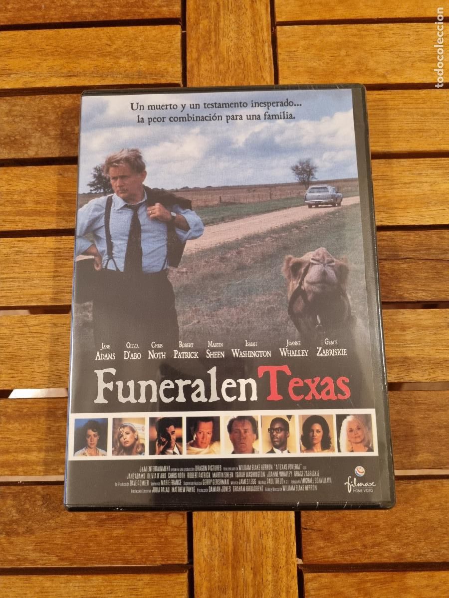 Cine: Un funeral en Texas - DVD nuevo - A Texas Funeral