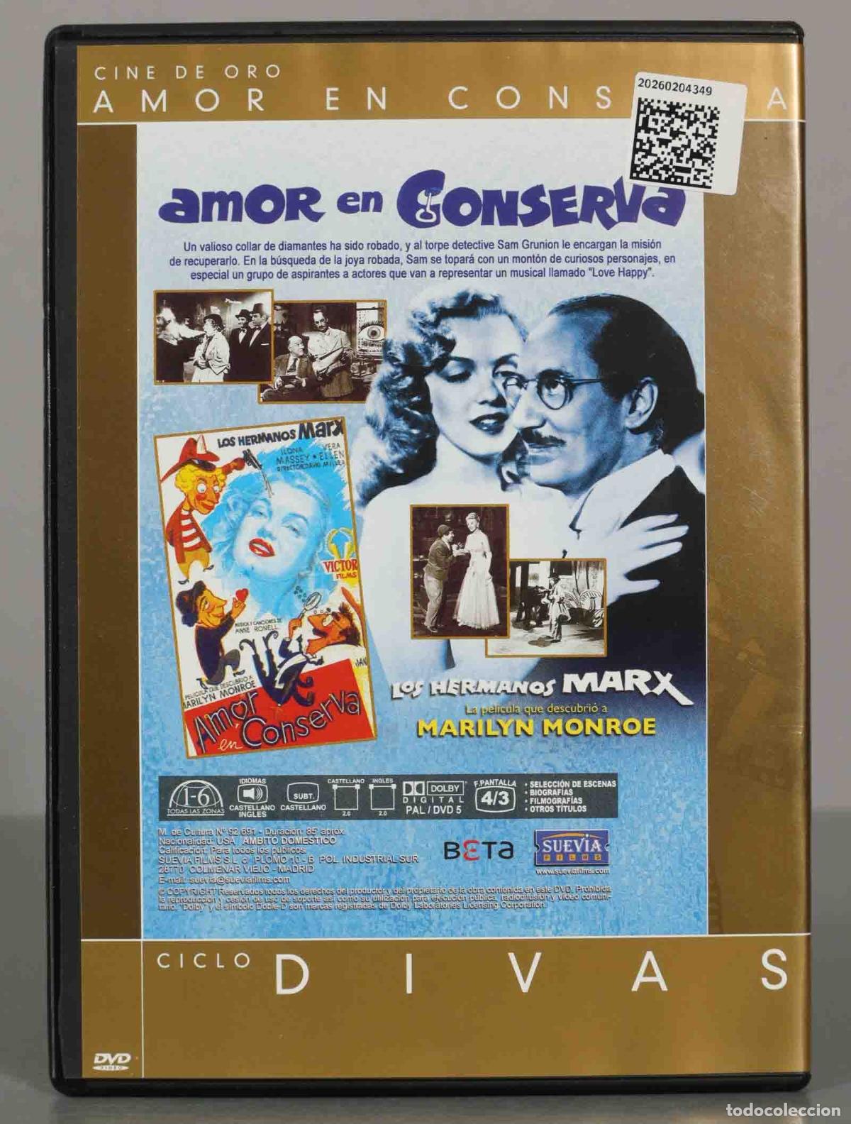 Cine: DVD. AMOR en CONSERVA. - Foto 2