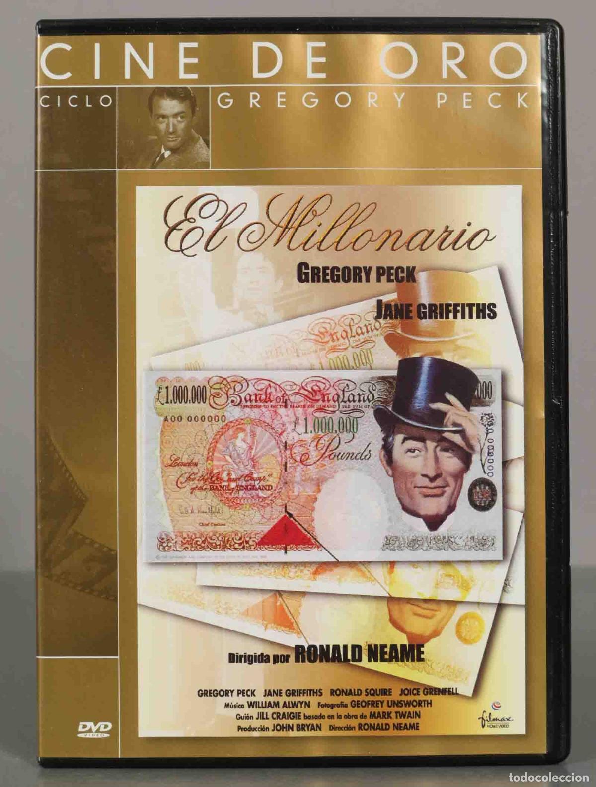 Cine: DVD. El Millonario. GREGORY PECK.