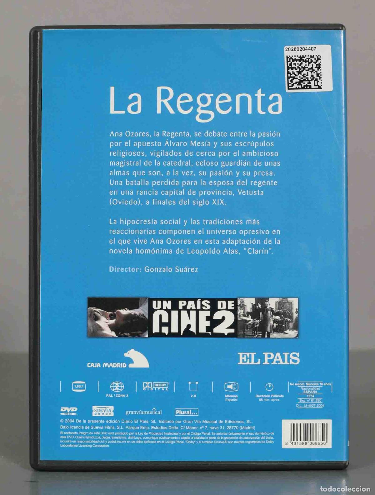 Cine: DVD. La Regenta. Keith Baxter. - Foto 2