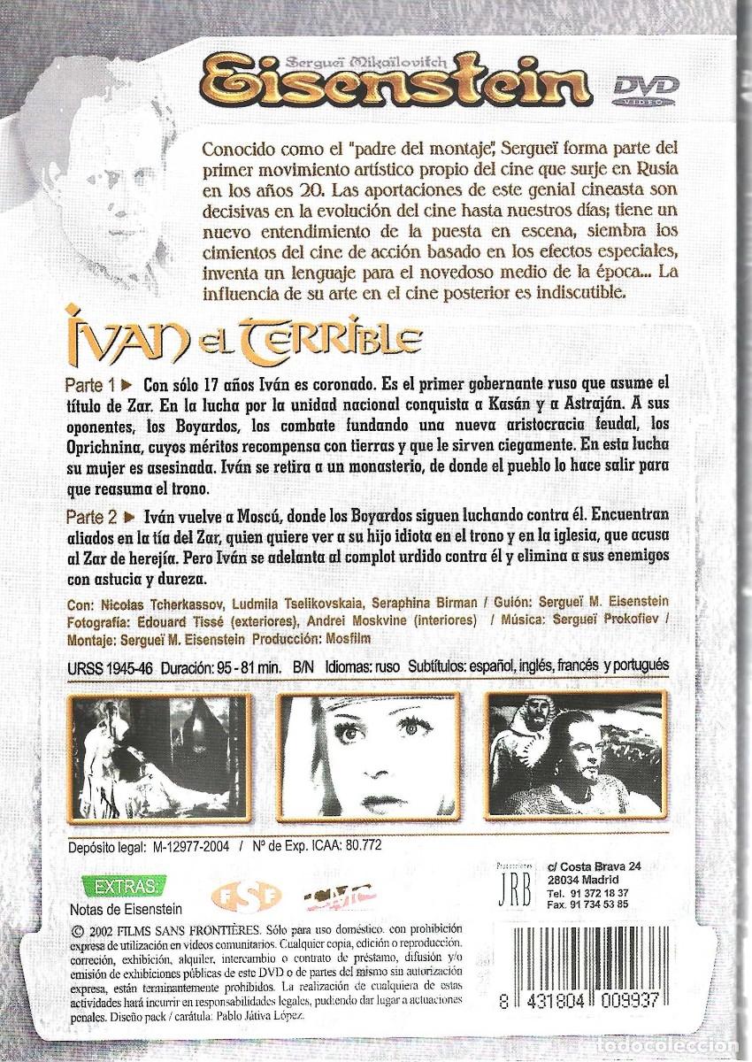 Cine: IVAN EL TERRIBLE PARTE I Y PARTE II - Foto 2