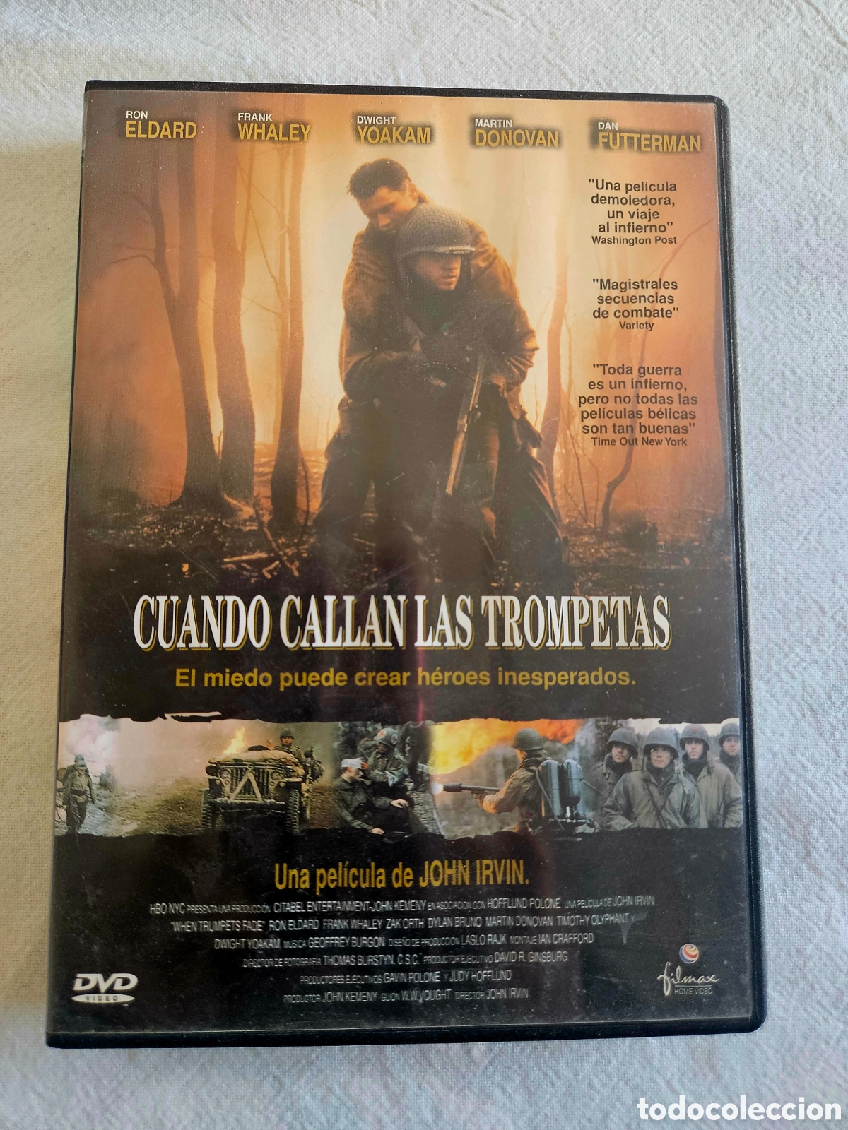 Cine: Pel&iacute;cula DVD Cuando Callan las trompetas