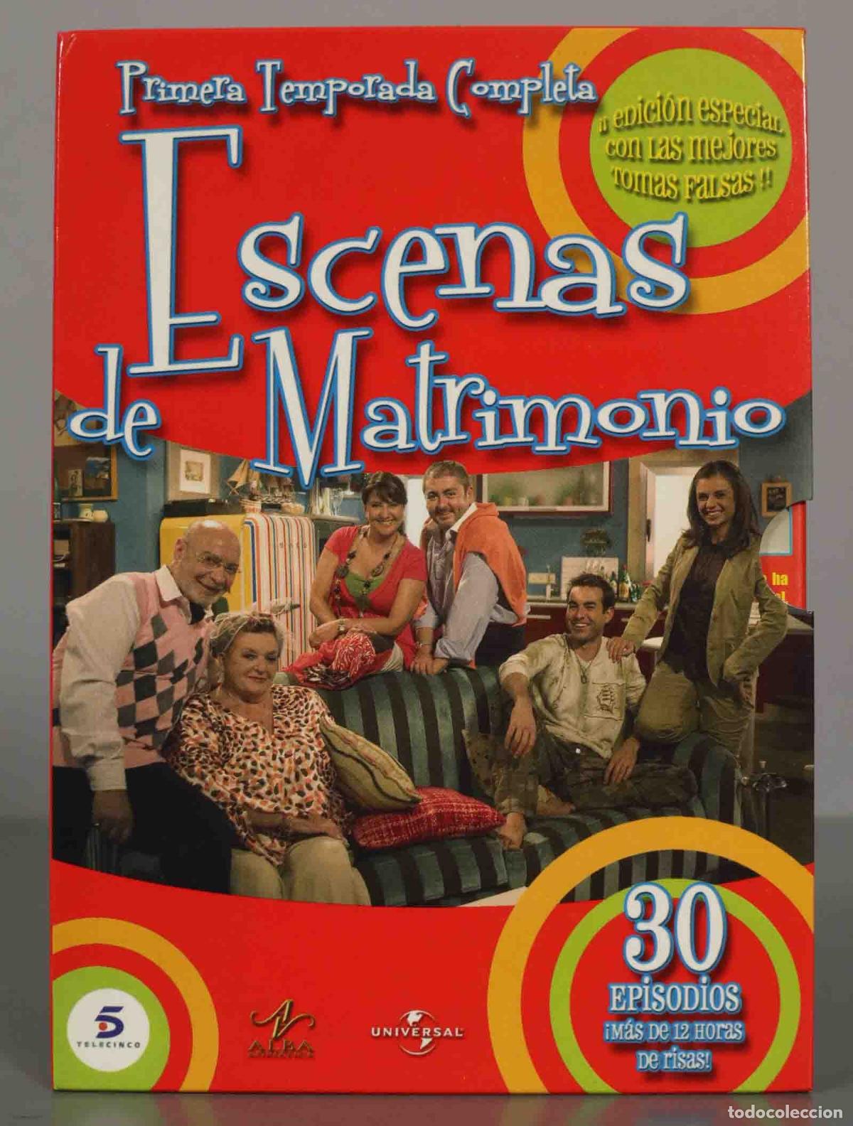 Cin&eacute;ma: DVD. Primera Temporada Completa. Escenas de Matrimonio.