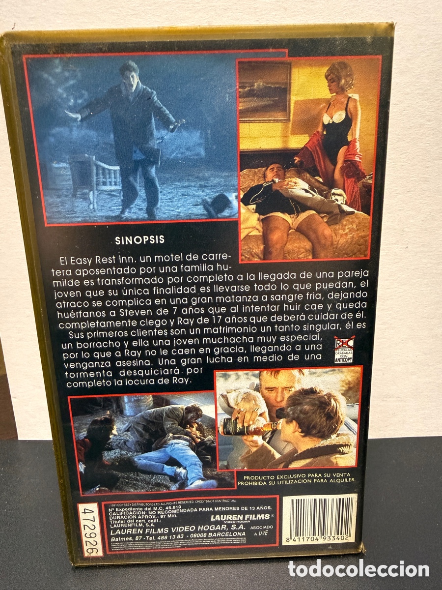 Cine: El Ojo de la Tormenta (VHS) - Foto 3