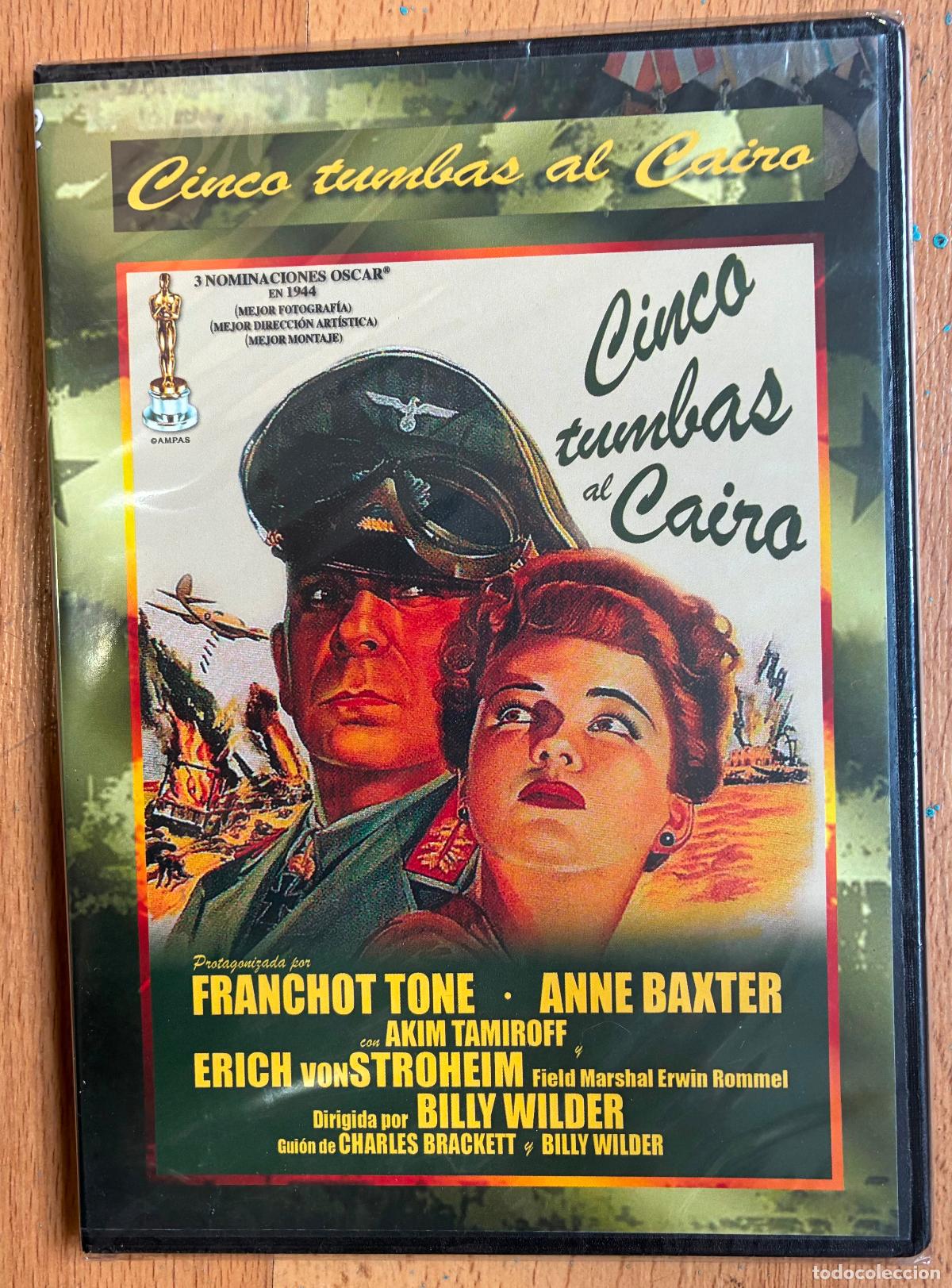 Cine: CINCO TUMBAS AL CAIRO, DVD, PRECINTADO