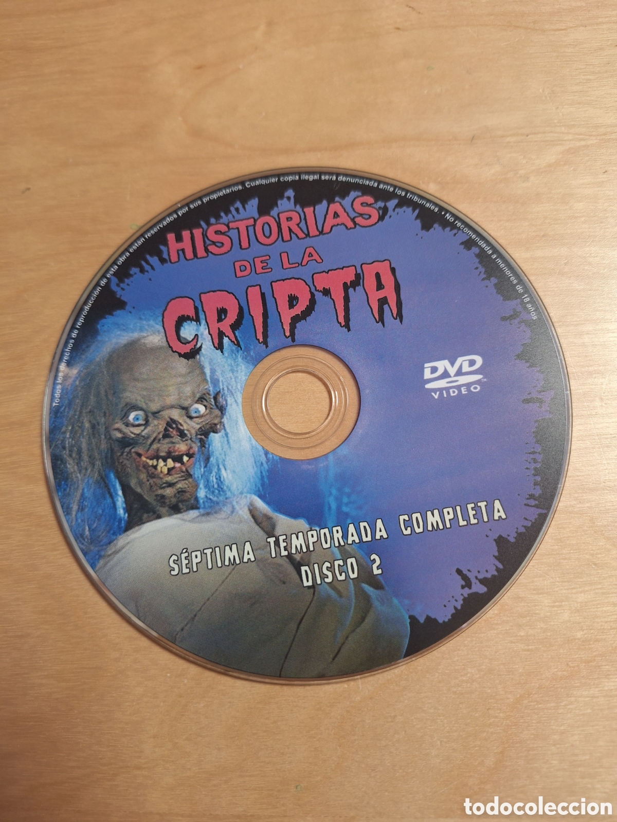 Cine: SD1408 historias de la cripta temp.7 disco 2 SOLO DISCO