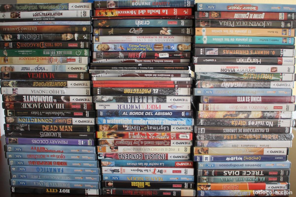 Cine: LOTE 84 PELICULAS DVD. EL ULTIMO EMPERADOR SAMURAI LA BODA DEL MONZON LA JOVEN DE LA PERLA TORMENTA