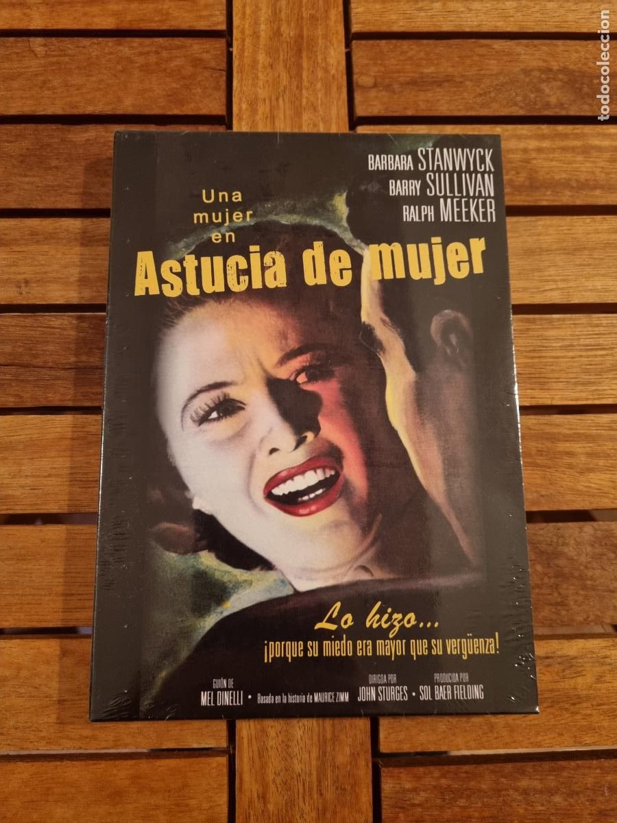 Cine: Astucia de mujer - DVD nuevo - Jeopardy