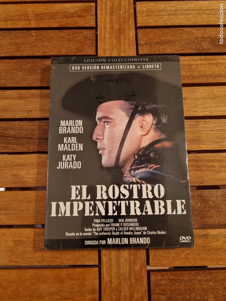 Cine: El rostro impenetrable - DVD nuevo - One-Eyed Jacks - Edici&oacute;n coleccionista remasterizada + libreto