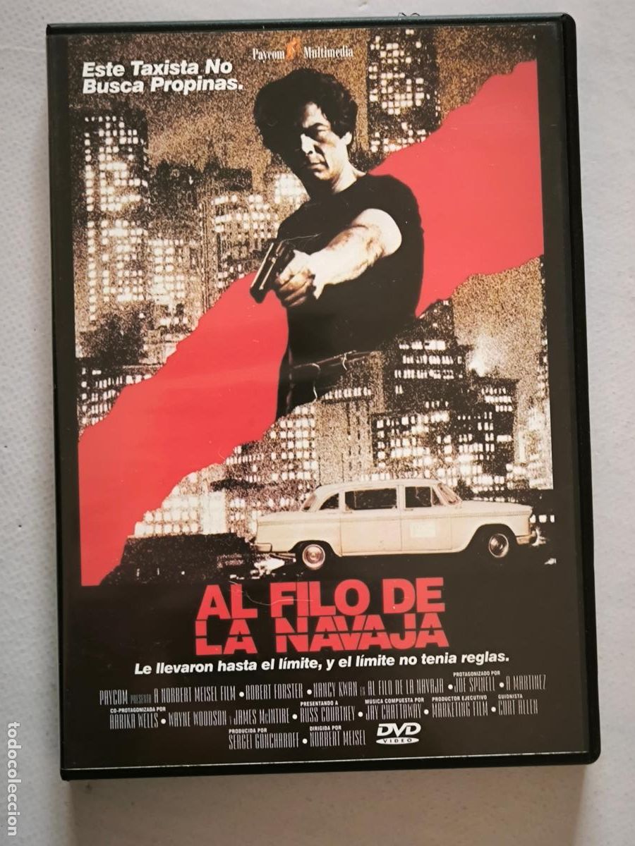 Cine: DVD AL FILO DE LA NAVAJA - JOE SPINELL (228)