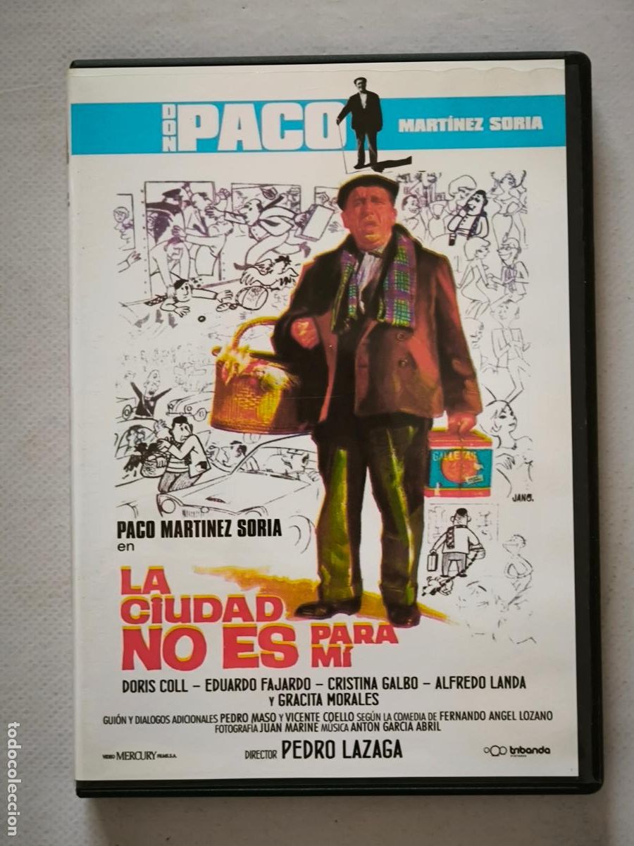 Cine: DVD LA CIUDAD NO ES PARA MI - PACO MARTINEZ SORIA (231)