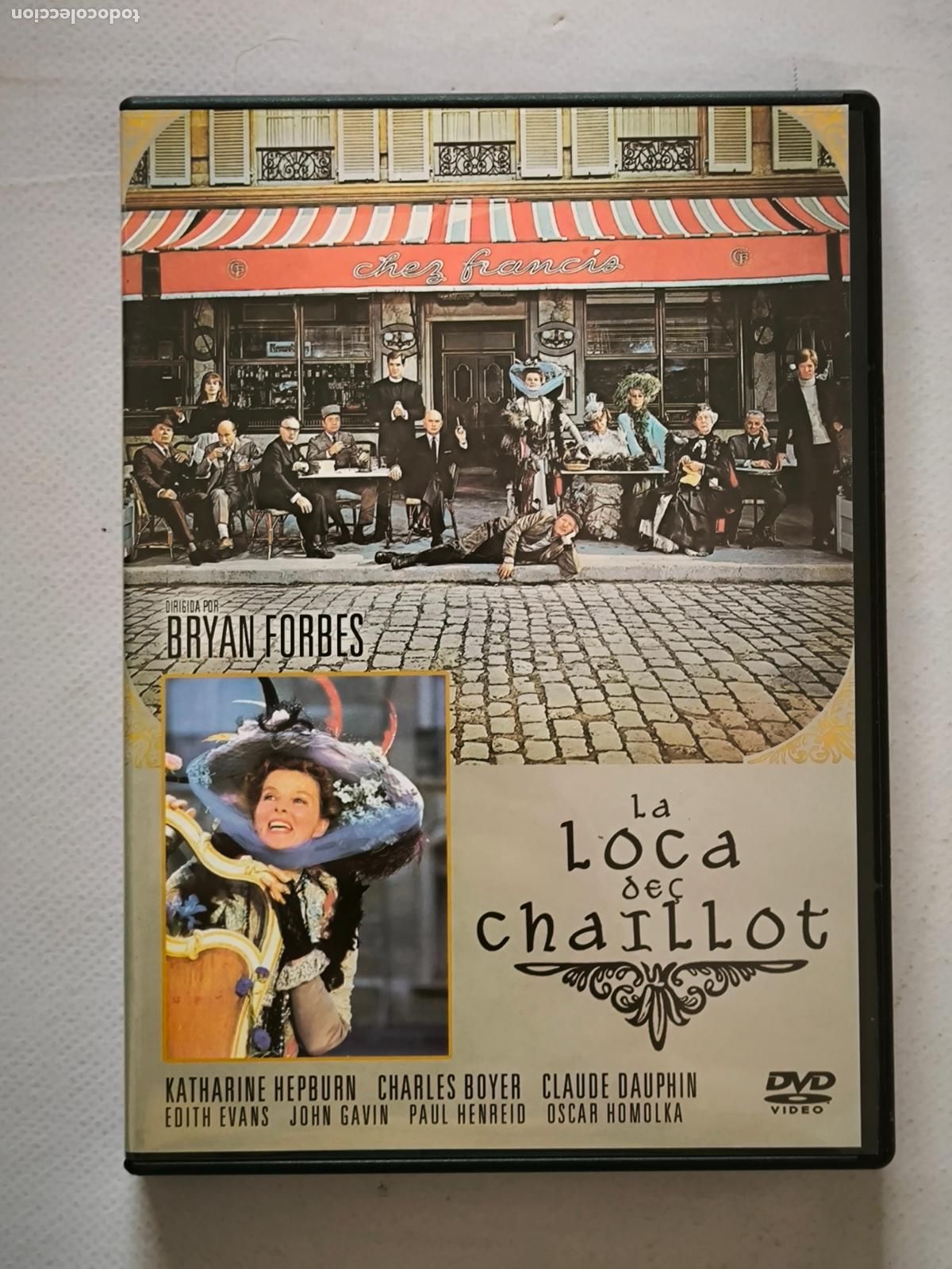 Cine: DVD LA LOCA DEL CHAILLOT - KATHARINE HEPBURN (232w)