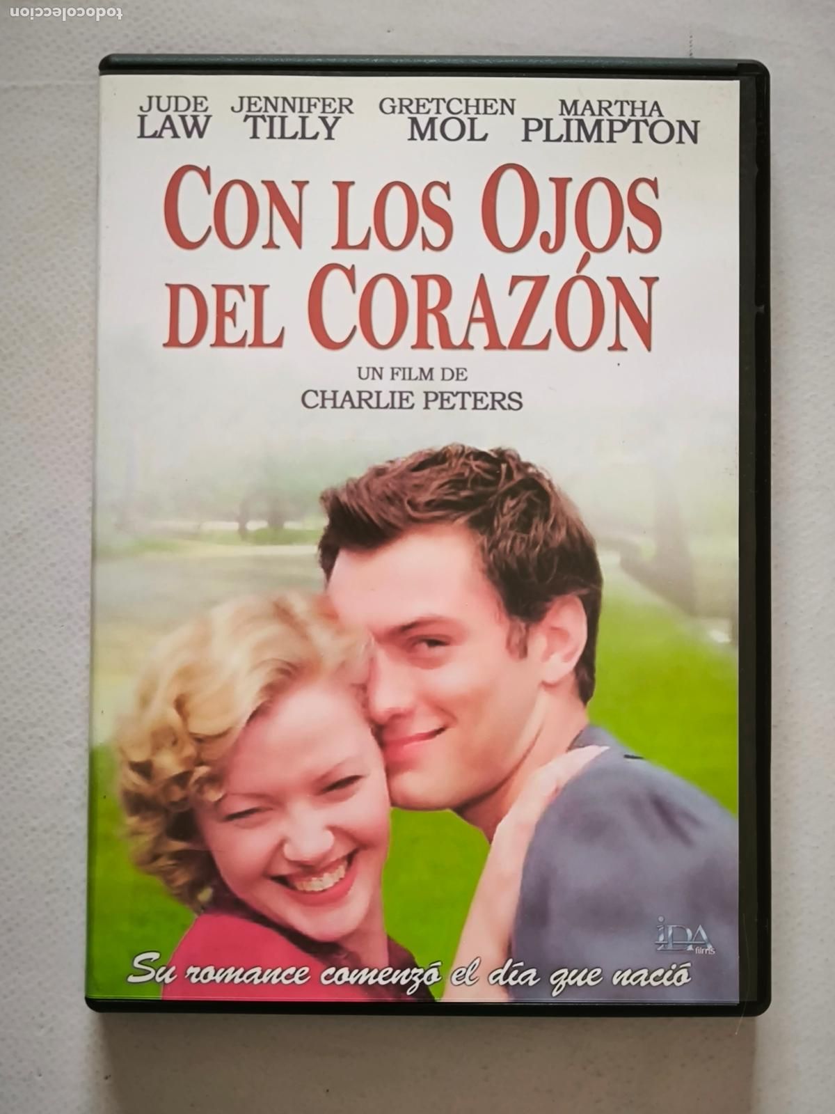 Cine: DVD CON LOS OJOS DEL CORAZON - CHARLIE PETERS (232w)