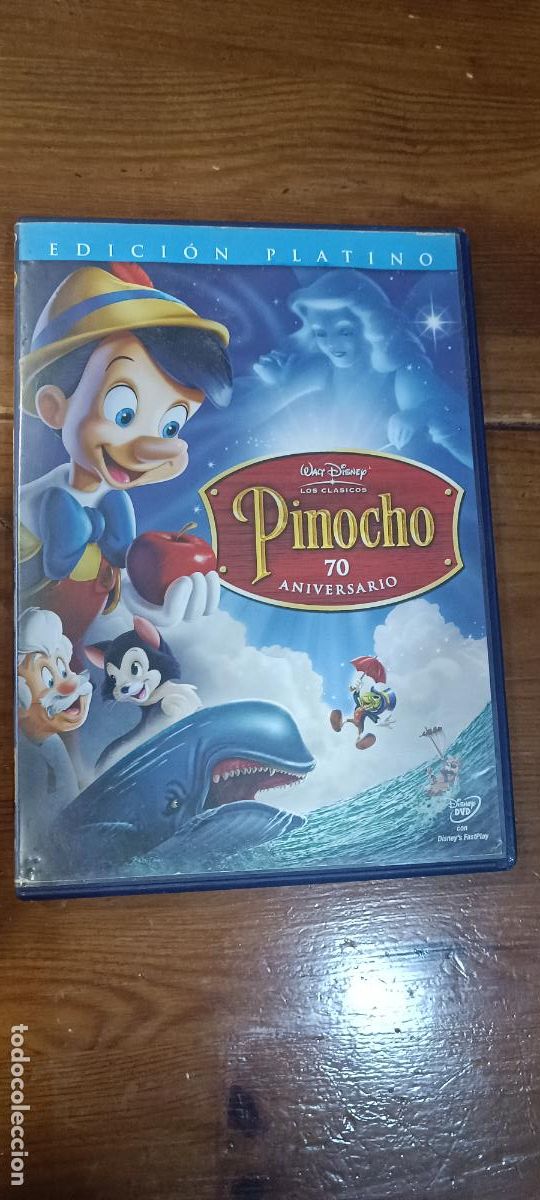 Cine: PINOCHO DVD EDICION PLATINO 70 ANIVERSARIO 2 DVDS