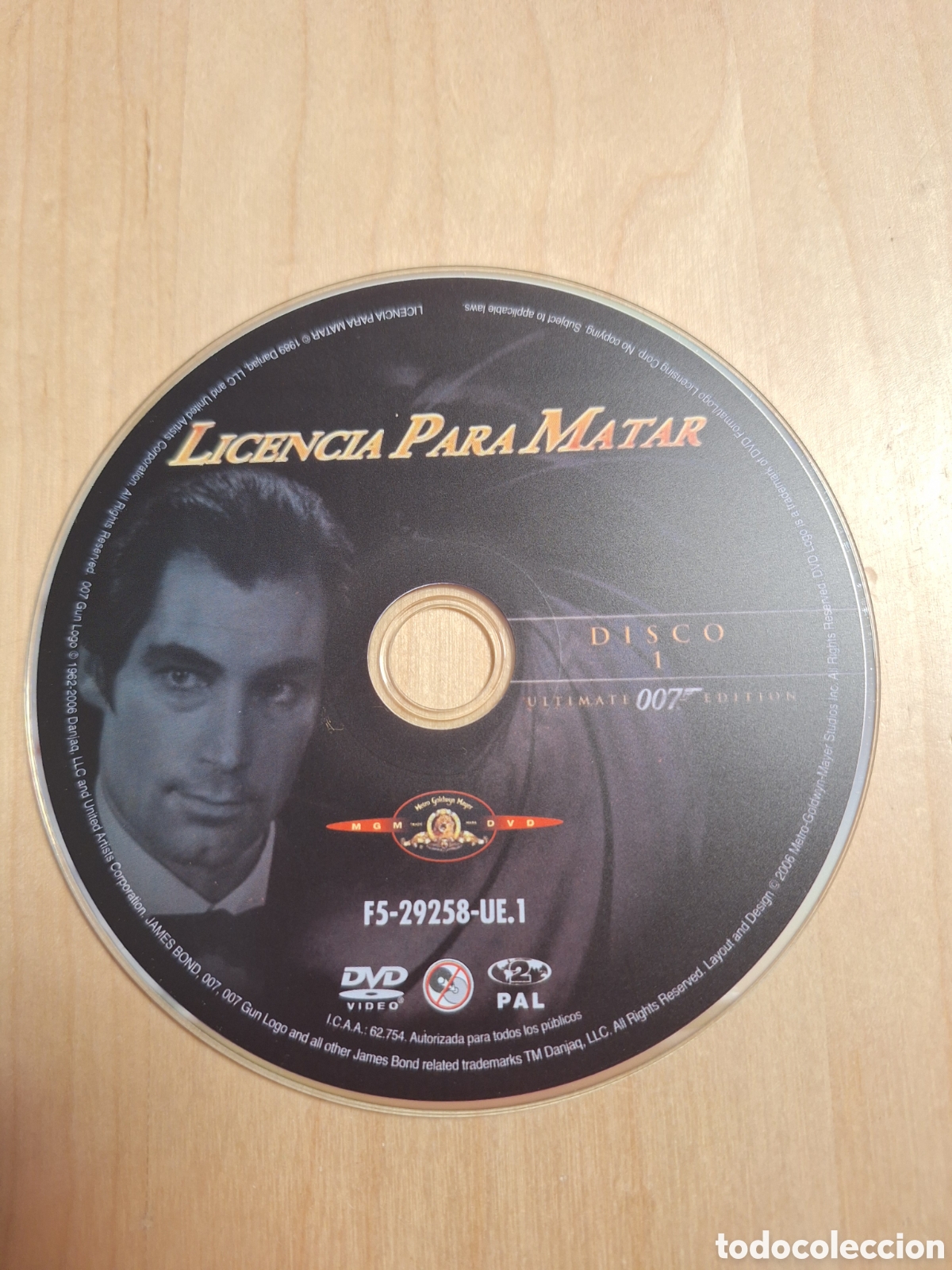 Cine: SD1541 licencia para matar SOLO DISCO