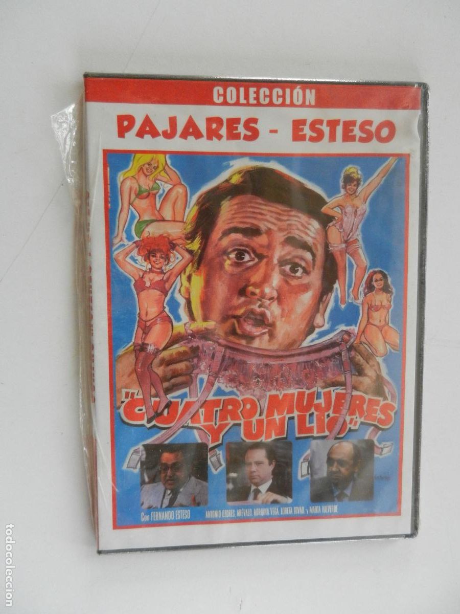 Cine: CUATRO MUJERES Y UN LIO - COLECCION PAJARES-ESTESO - DVD PRECINTADO