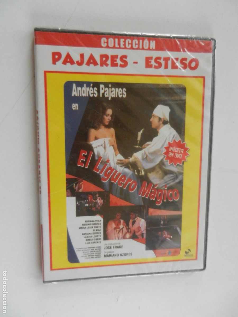 Cine: EL LIGUERO MAGICO - COLECCION PAJARES-ESTESO - DVD PRECINTADO