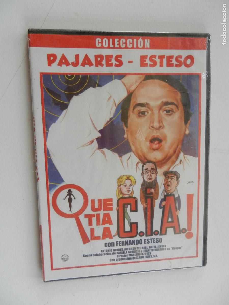 Kino: &iexcl; QUE TIA LA C.I.A.- COLECCION PAJARES-ESTESO - DVD PRECINTADO
