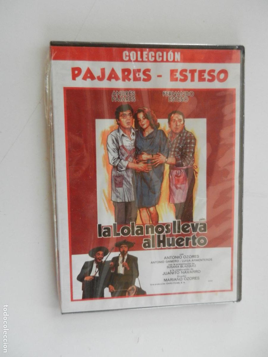 Cinema: LA LOLA NOS LLEVA AL HUERTO - COLECCION PAJARES-ESTESO - DVD PRECINTADO