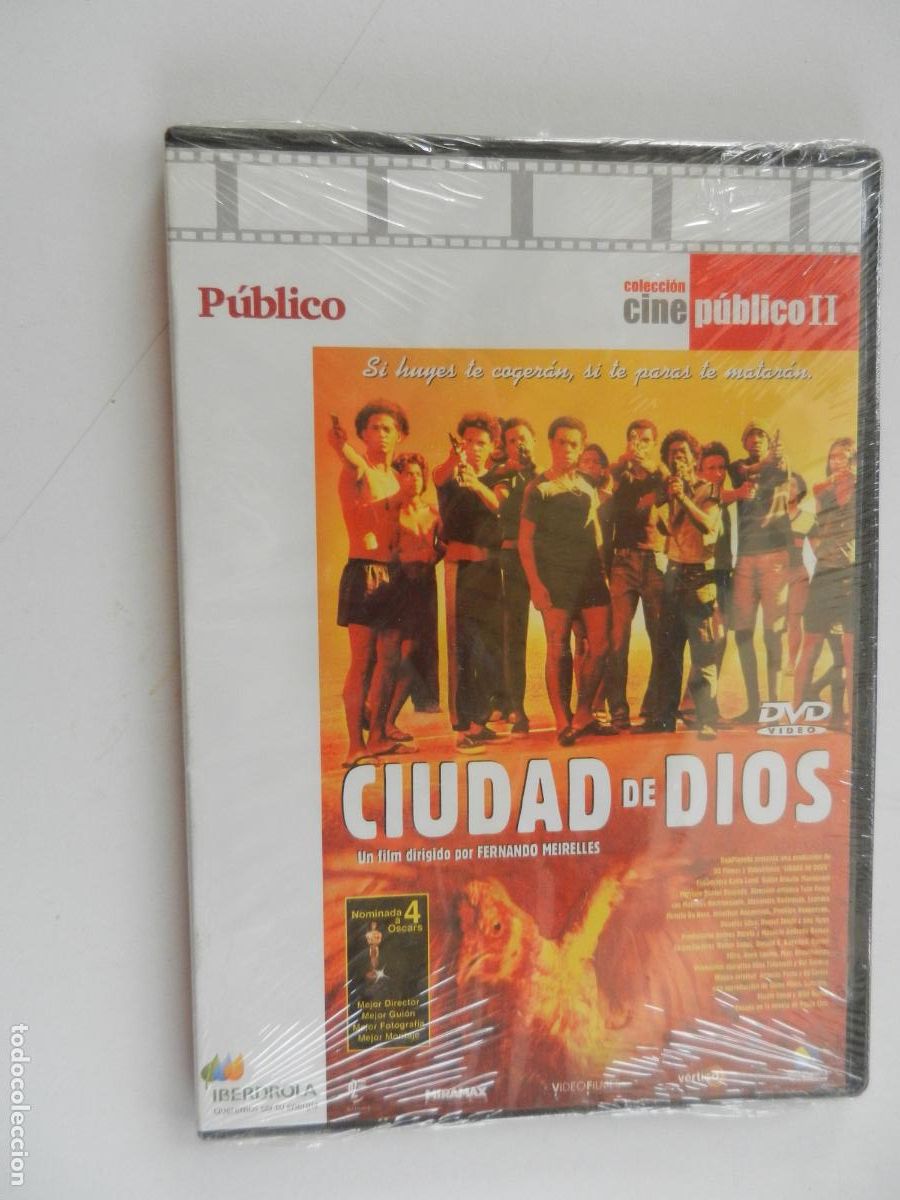 Cine: CIUDAD DE DIOS - DIRIGIDO POR FERNANDO MEIRELLES - DVD PRECINTADO -