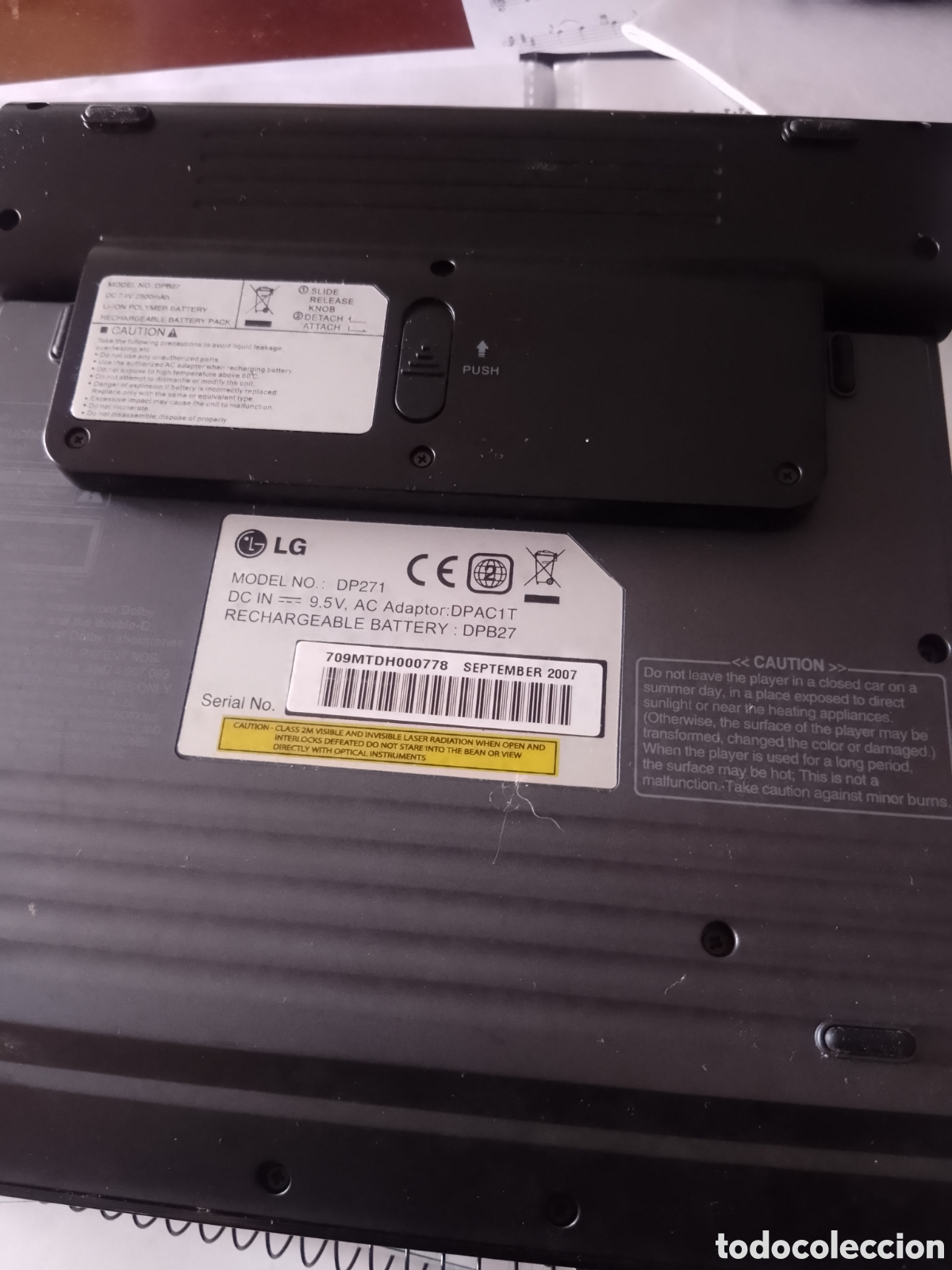 Cine: LG portable DVD/CD player - Foto 3