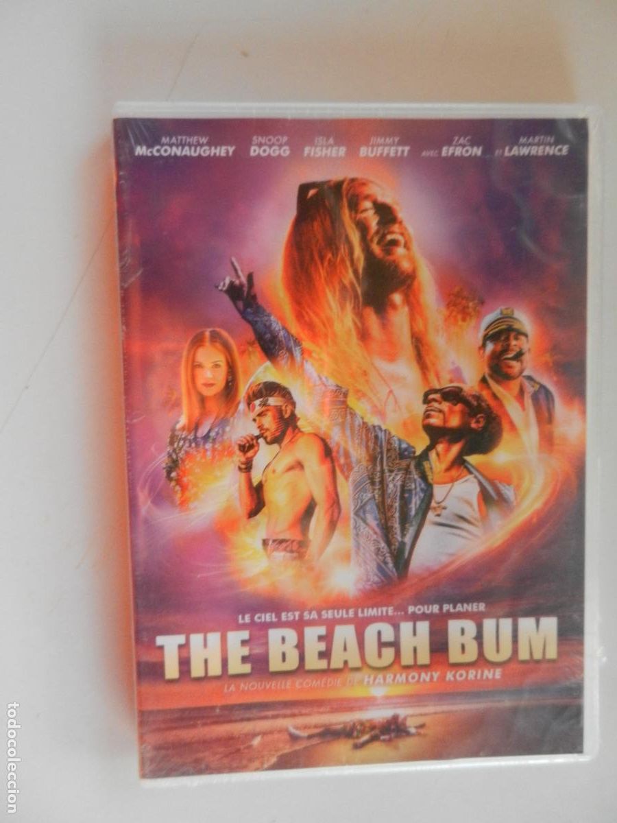 Cine: THE BEACH BUM - HARMONY KORINE - DVD FRANCES E INGLES - PRECINTADO