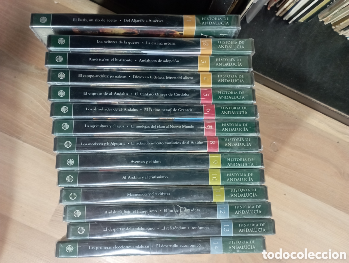 Cine: historia de Andaluc&iacute;a 14 DVD precintado