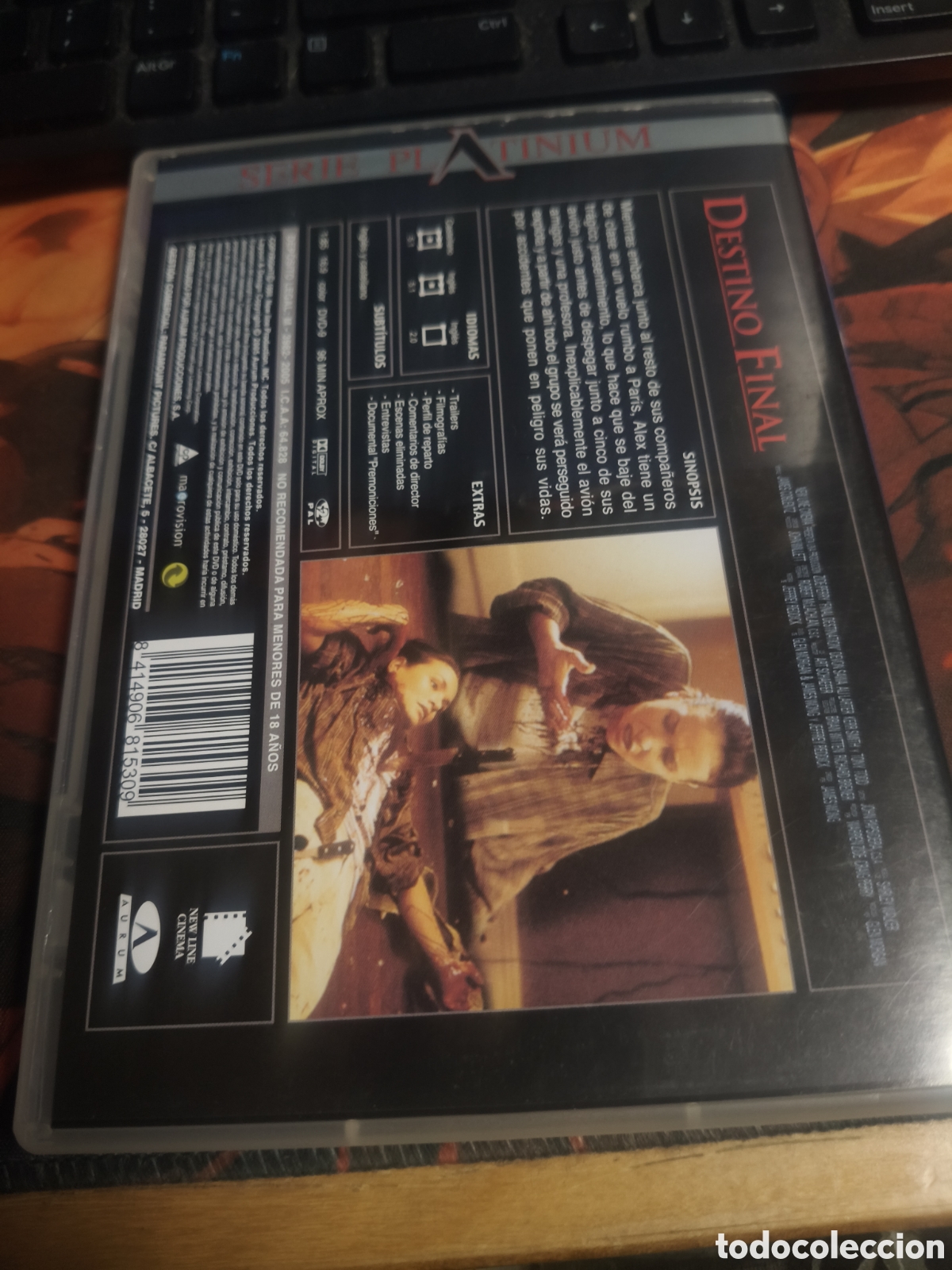 Cine: Destino final DVD ---- - Foto 2