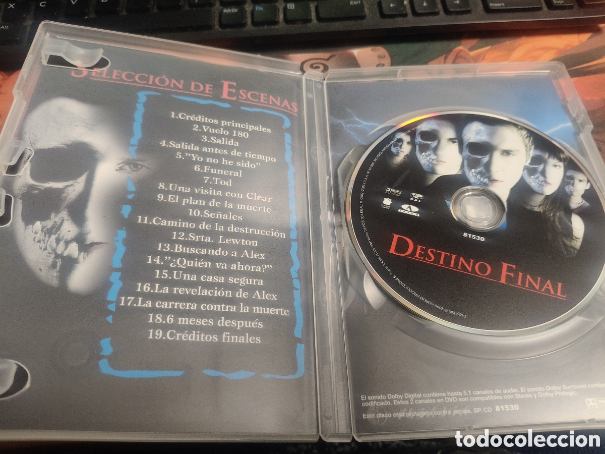 Cine: Destino final DVD ---- - Foto 3